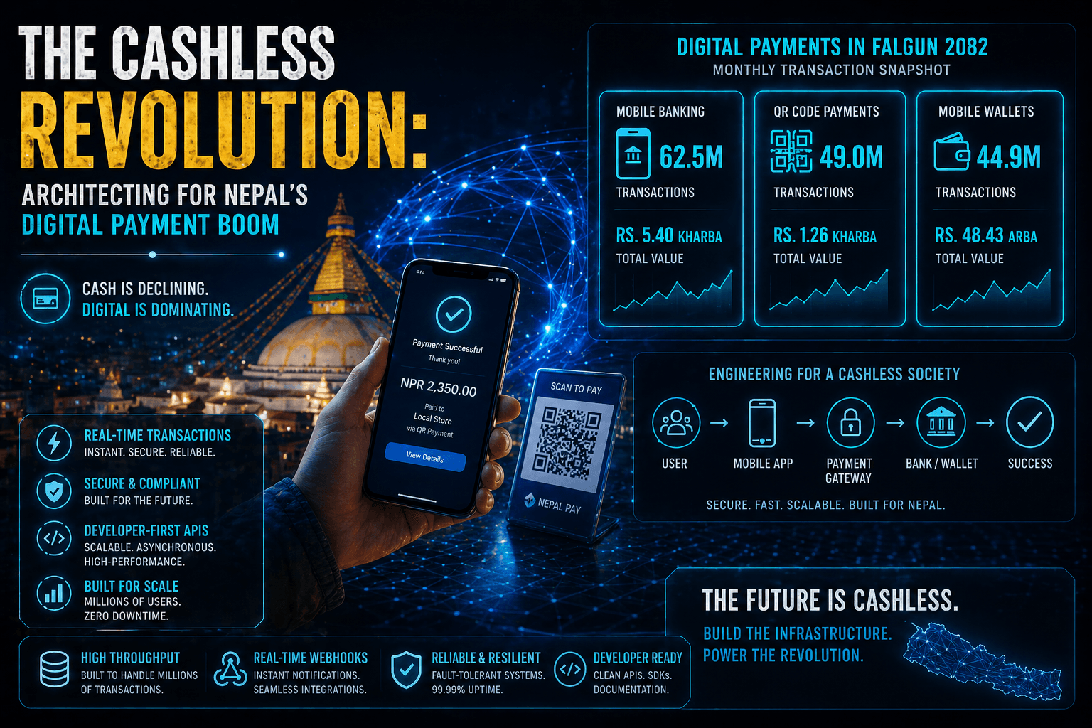 The Cashless Revolution: Architecting for Nepal’s Digital Payment Boom
